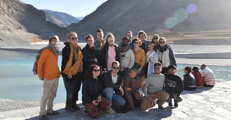 GII-Blog-Confluence of Zanskar and Indus Rivers