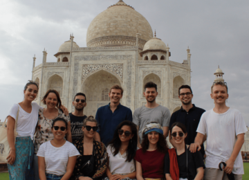 Day 7: Tour of the Taj Mahal - A guided tour of one of the world’s most treasured marvels, standing tall on the banks of the river Yamuna in all its glory!