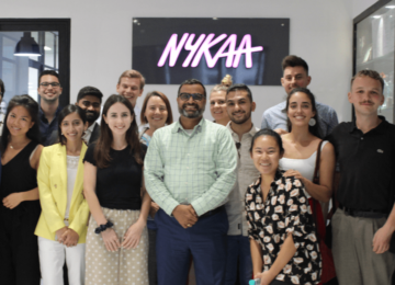 Day 1: Corporate Visit 1 - Nykaa. Interactive session delivered by Mr Nirav Jagad, Chief People Officer. Participants were exposed to a high-growth Indian e-commerce start-up where currently 3 new staff are being hired every day to support the company’s 2.9x growth.