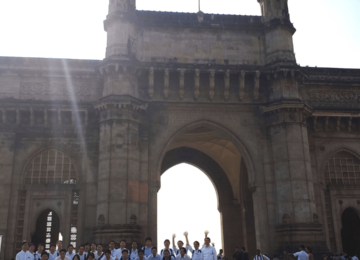 The 8th visiting delegation from ISL to visit Mumbai – A group photo with the Gateway of India has become an annual tradition!