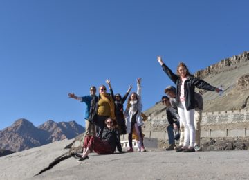 Strike a pose and absorb the Himalayan atmosphere!