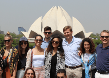 Day 6: Lotus Temple - Visit to a Baha’i place of worship (looks a bit like the Sydney Opera House!)