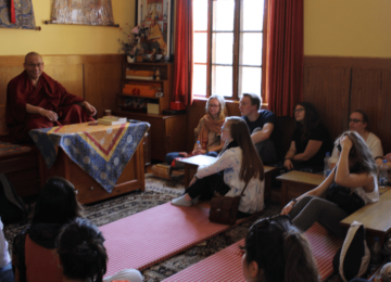 A lecture on 'Tibetan Buddhism & Geluk tradition' by the President of Gyuto Tantric Monastery His Excellency Abbot Khen Rinpoche Thupten Tenzin