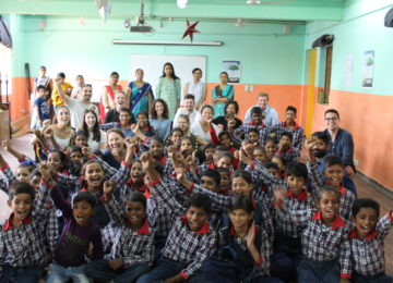 Day 10: NGO Visit - Literacy India. Interactions with students and teachers who are supported with education, skilling and employment by the NGO!