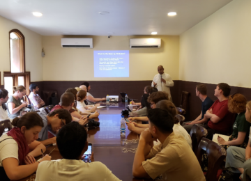 Day 7: ISKCON Temple (Hinduism) - Students enjoyed a session with the head priest about the founder and the philosophy of the ISKCON (International Society for Krishna Consciousness) movement and a tour of the temple! The students were even able to see the world’s largest Bhagavad Gita!