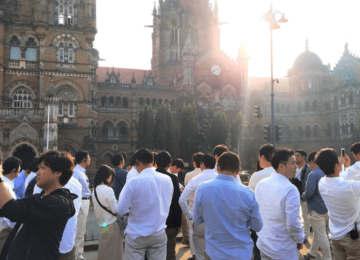 A visit to Chhatrapati Shivaji Terminus Station (formerly Victoria Terminus) which is a UNESCO World Heritage Site in Mumbai and is used by nearly 3 million people every day.